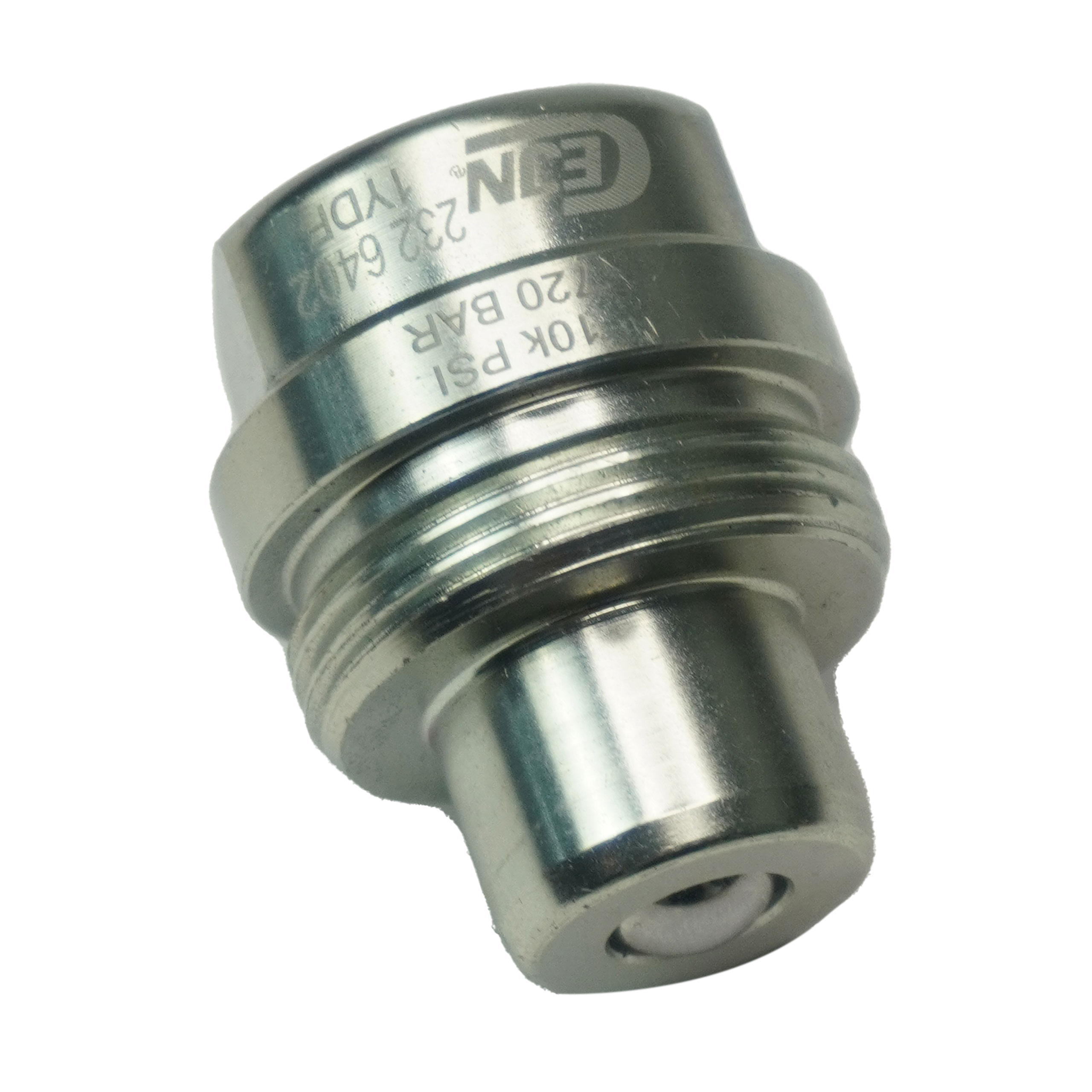 102326402,70MPa High Flow Hydraulic Coupler,Male Half,Ball Type